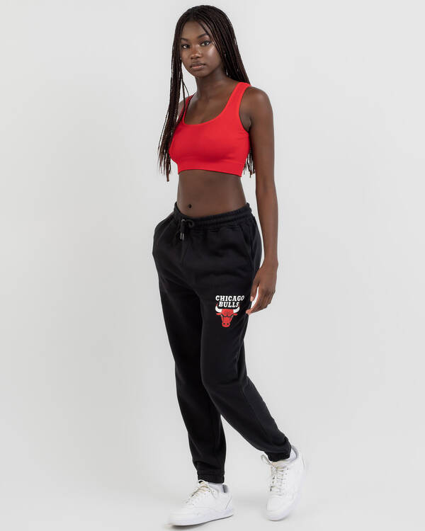 NBA Logo Baggy Track Pants for Womens