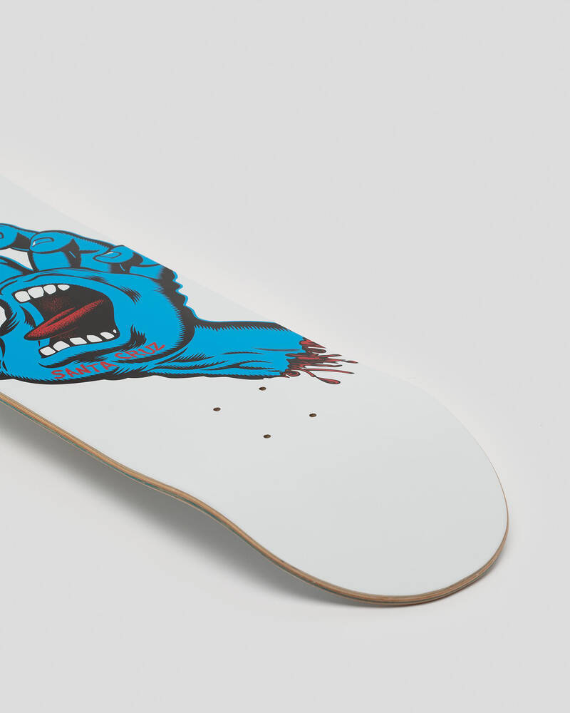 Santa Cruz Screaming Hand 8.25" Skateboard Deck for Unisex