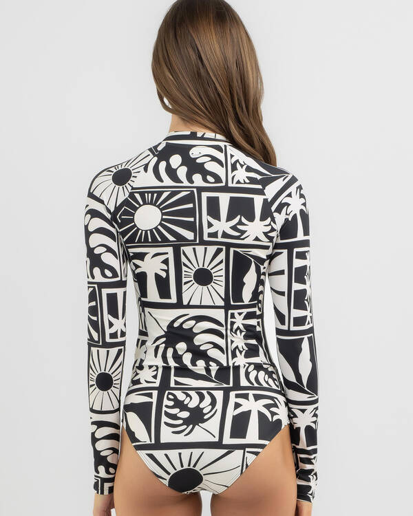 Rip Curl Santorini Sun UPF Long Sleeve Surfsuit for Womens