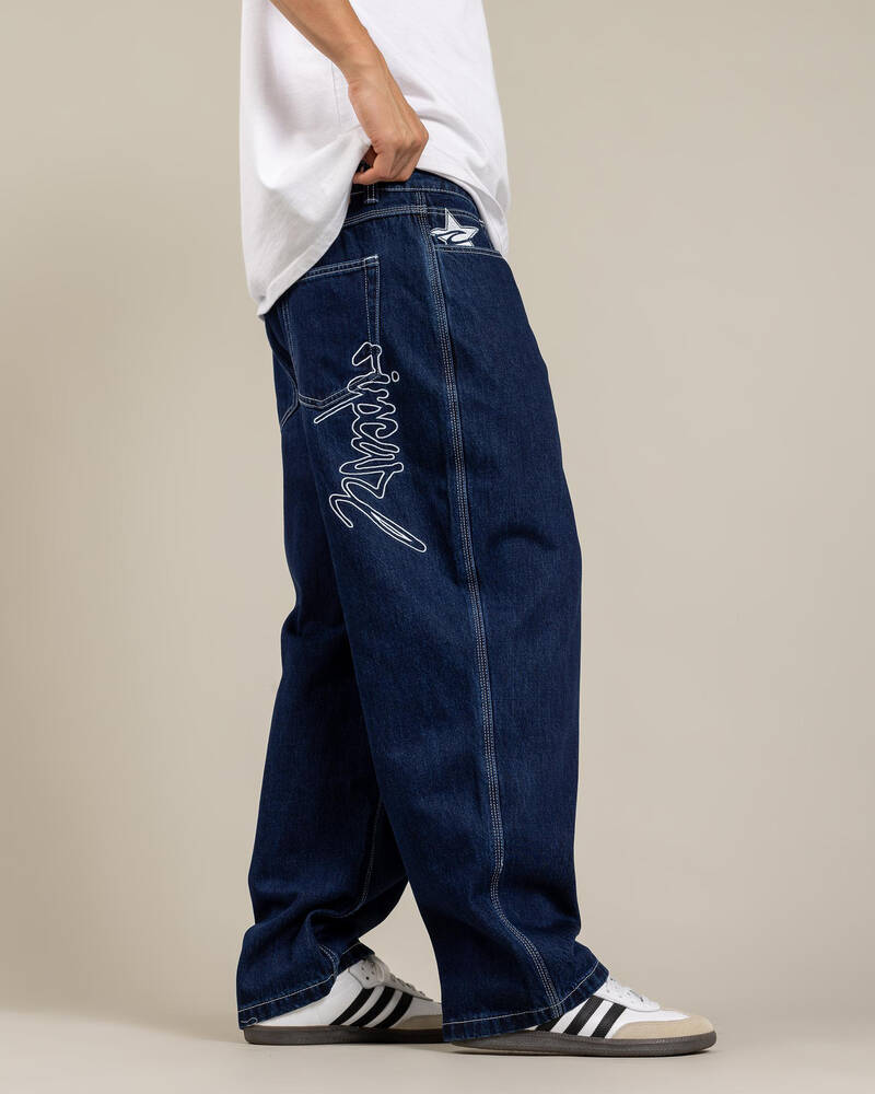 Rip Curl Medina Rip Script Denim Jeans for Mens