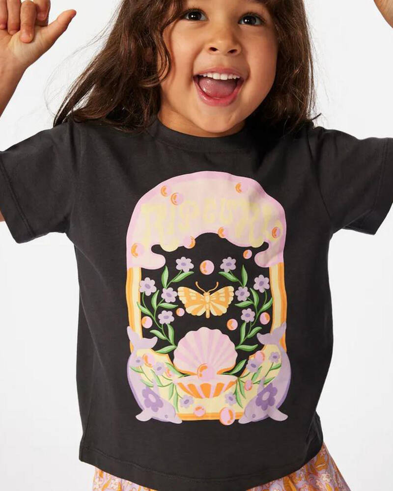 Rip Curl Toddlers' Rainbow Tropics Art T-Shirt for Womens