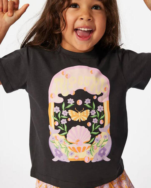 Rip Curl Toddlers' Rainbow Tropics Art T-Shirt for Womens