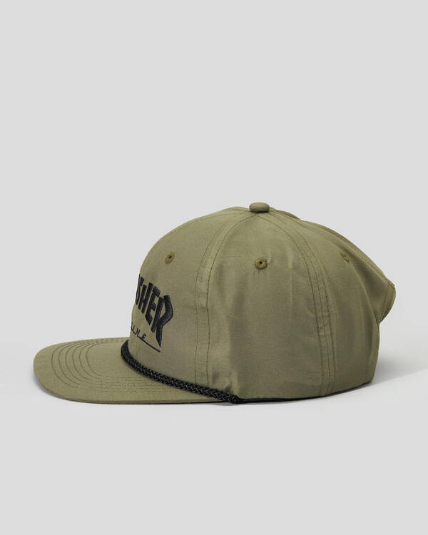 Thrasher Rope Snapback Cap for Mens