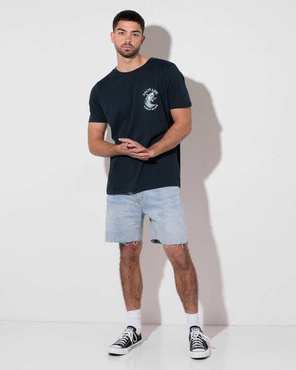 Salty Life Salt & Steel T-Shirt for Mens