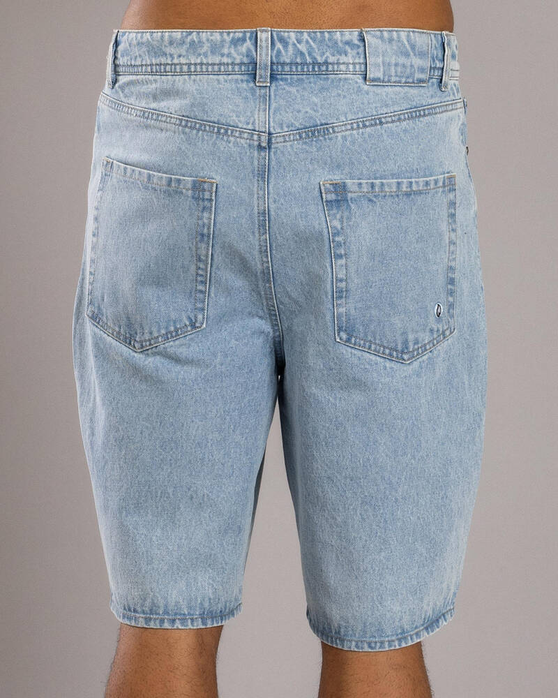 Lucid Exceed Denim Walk Shorts for Mens