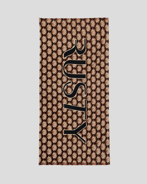 Rusty Sun Kissed Beach Towel for Womens