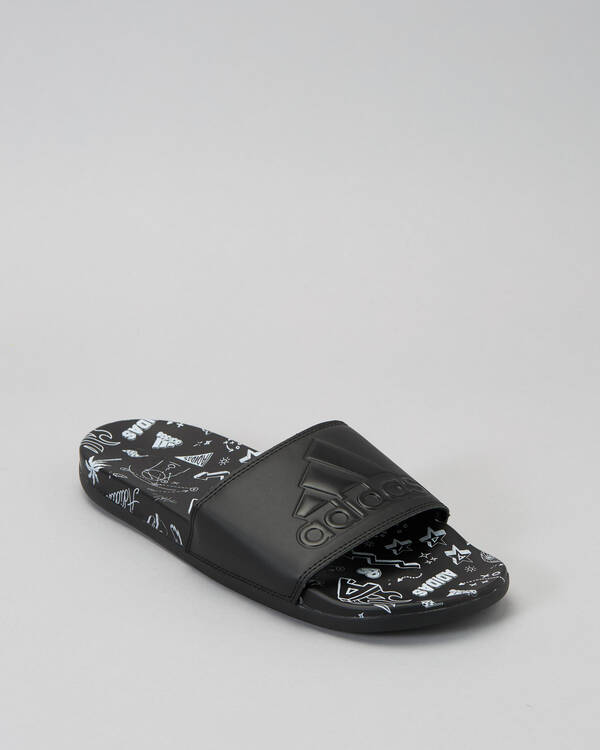adidas Women's Adilette Comfort Slide Sandals for Womens