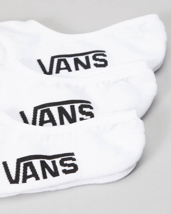 Vans Classic No Show Socks 3 Pack for Mens