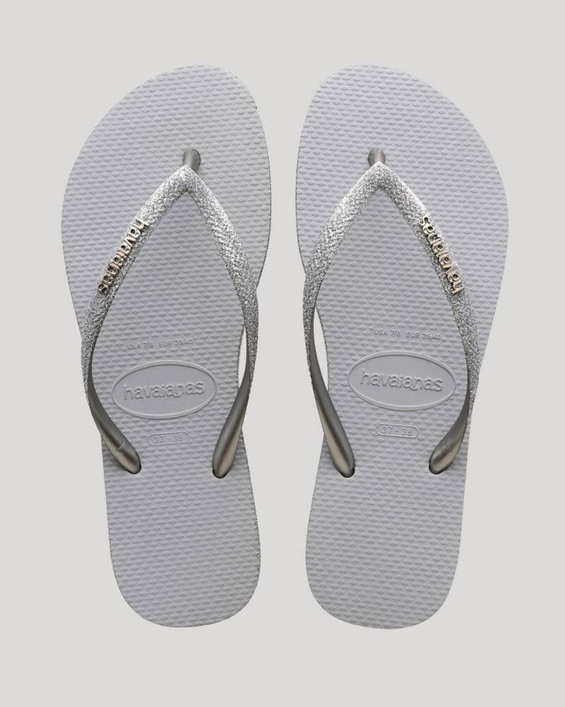 Havaianas Slim Sparkle Thongs for Womens
