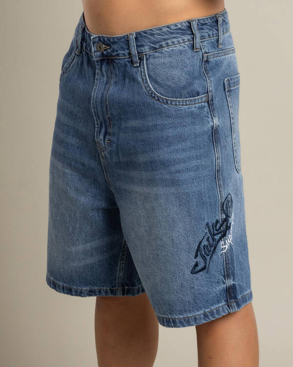 Jacks Magnify Denim Shorts for Mens