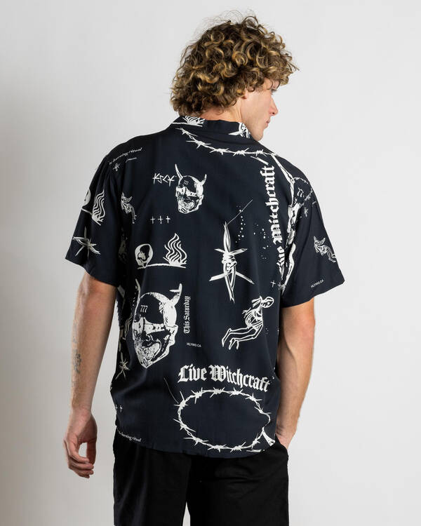 Kiss Chacey Ritual Relaxed Resort Short Sleeve Shirt for Mens
