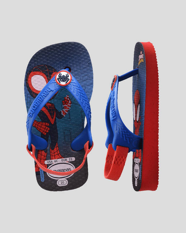 Havaianas Toddlers' Marvel Spiderman Thongs for Unisex
