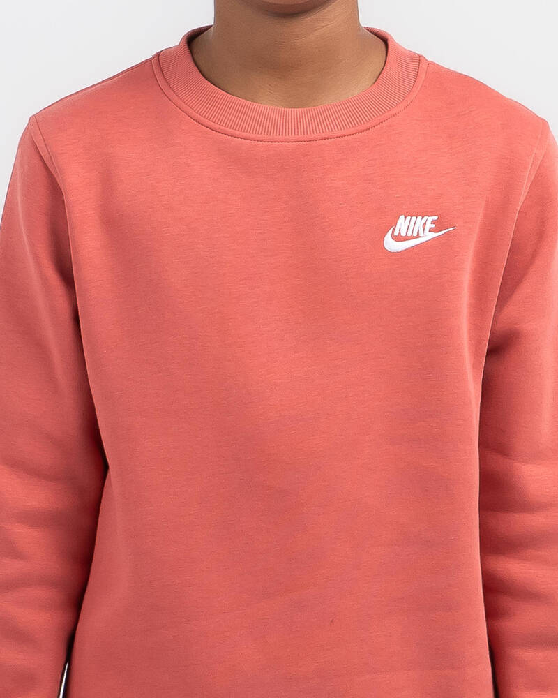 Nike Boys' Fleece Crewneck Sweatshirt for Mens