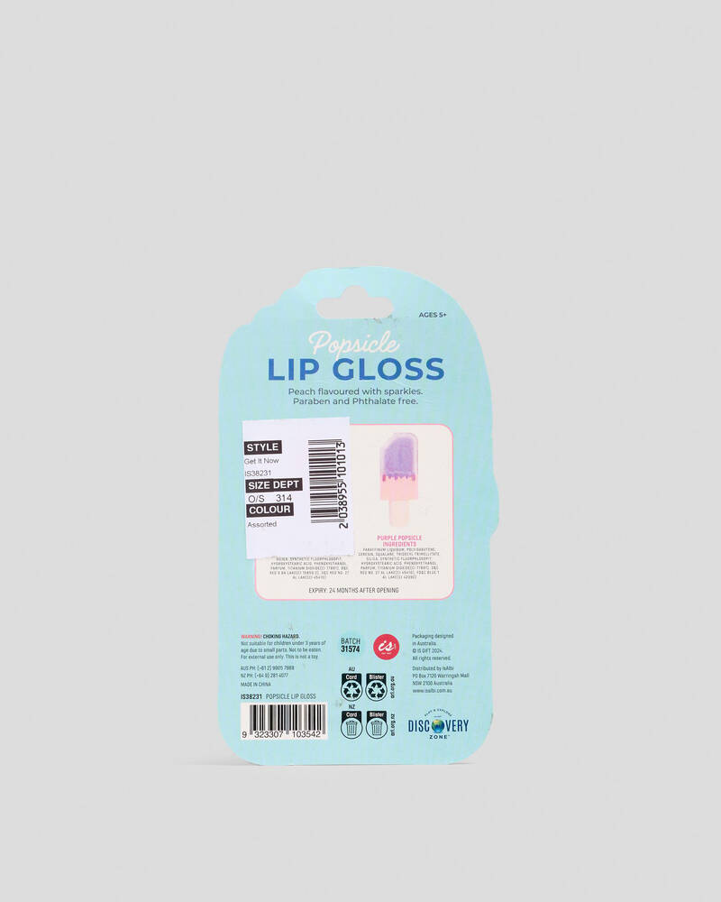 Get It Now Popsicle Lip Gloss for Unisex