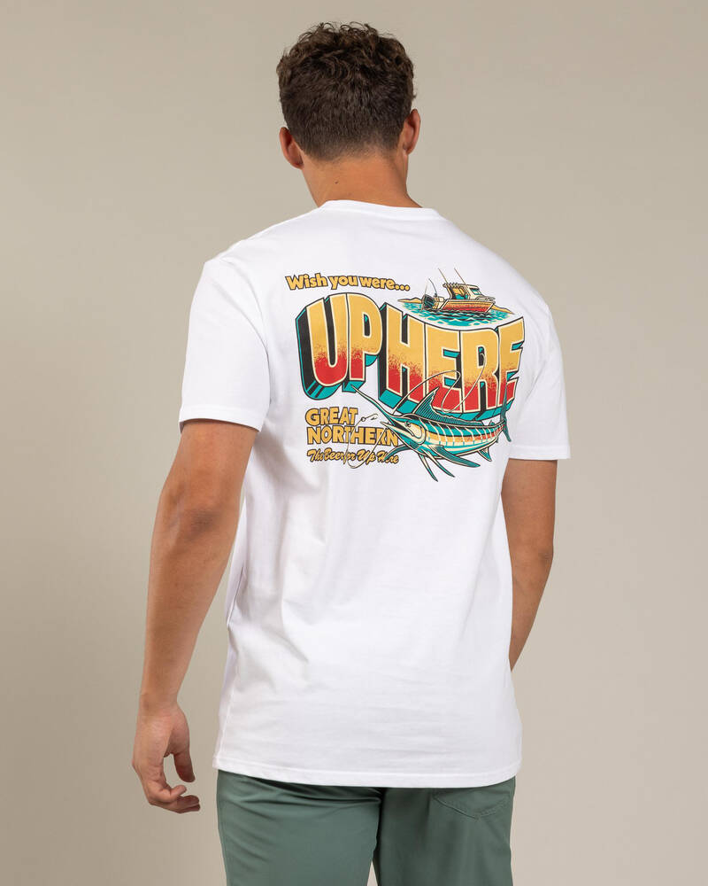 Great Northern Up Here T-Shirt for Mens