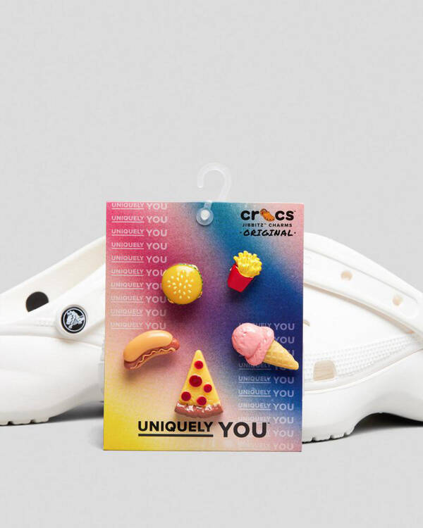 Crocs Mini 3D Food Jibbitz 5 Pack for Unisex