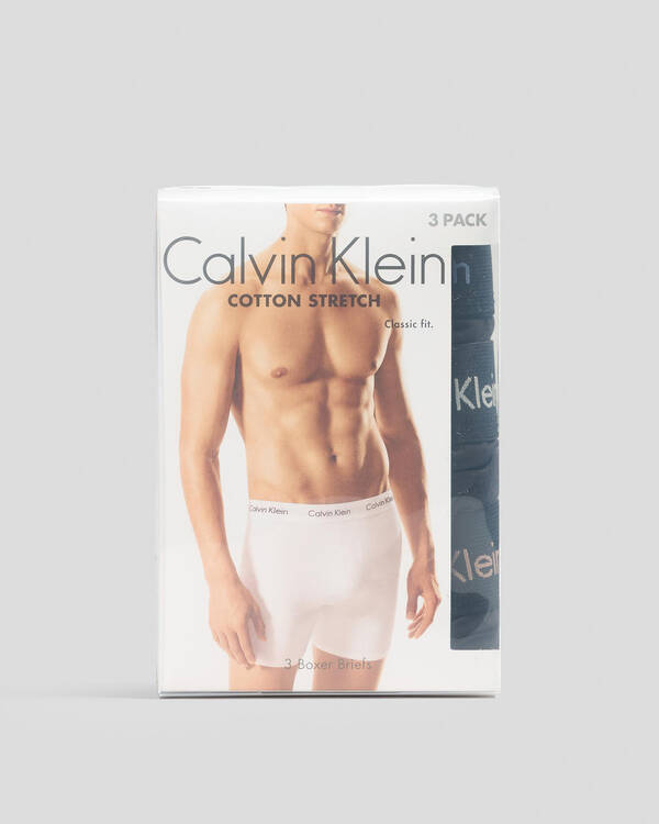 Calvin Klein Cotton Stretch Boxer Brief 3 Pack for Mens
