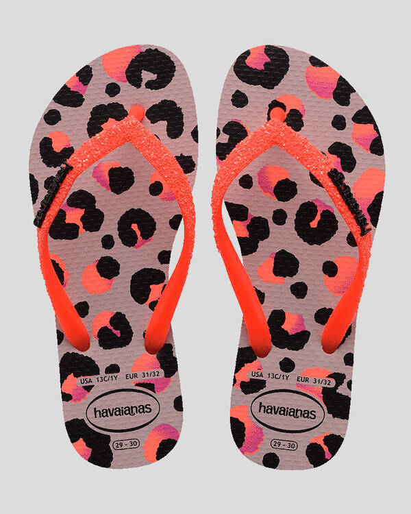 Havaianas Kids' Slim Glitter Thongs for Womens