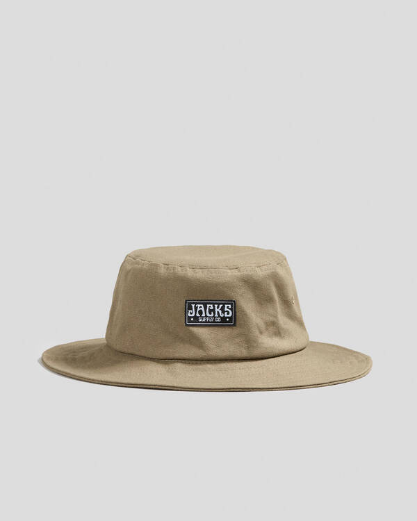 Jacks Contour Wide Brim Hat for Mens