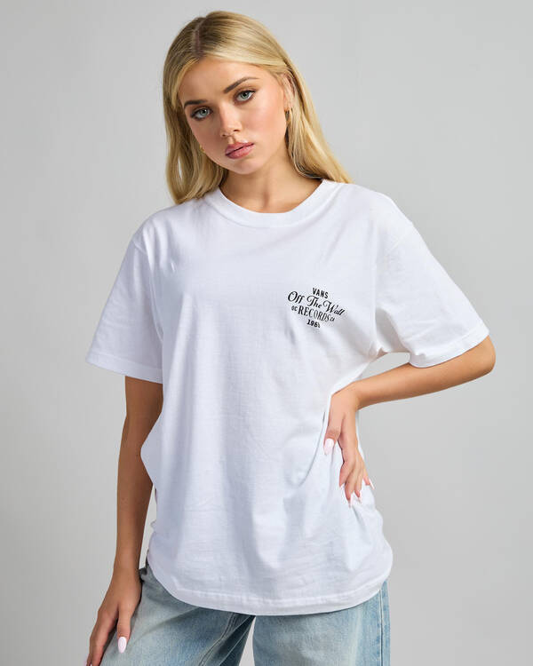 Vans Women's Deep Cut T-Shirt for Womens