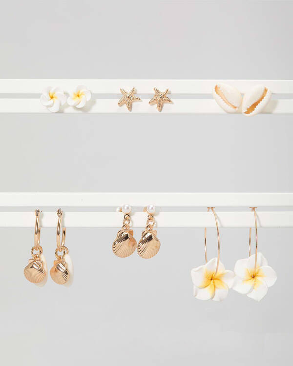 Karyn In LA Sandy Earring Pack for Womens