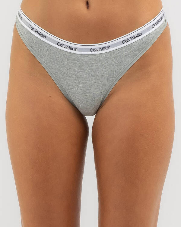 Calvin Klein Modern Logo Thong for Womens