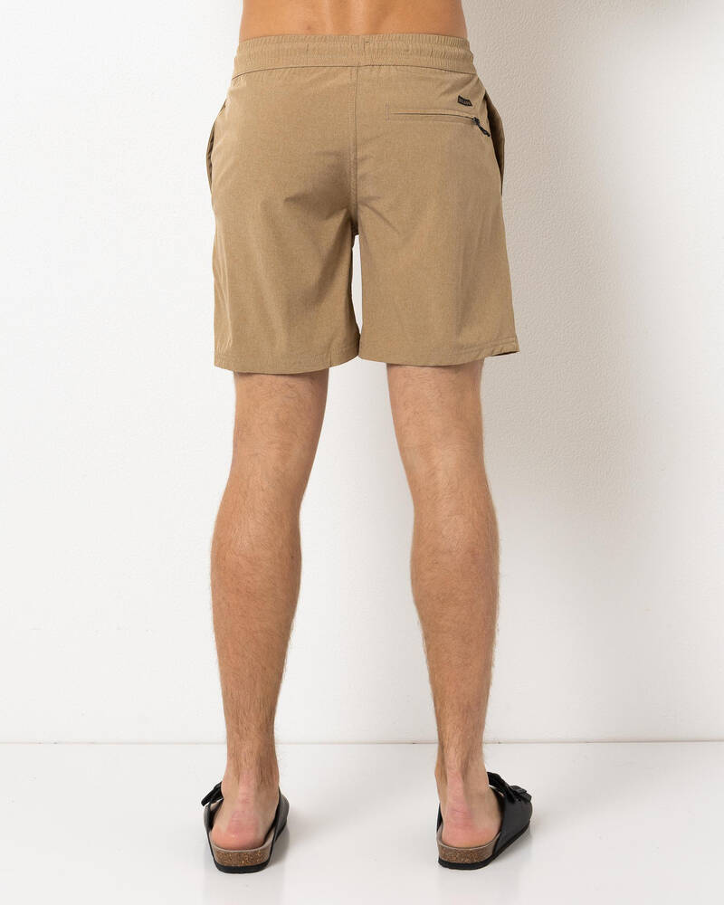 Skylark Cinch Elastic Waist Shorts for Mens