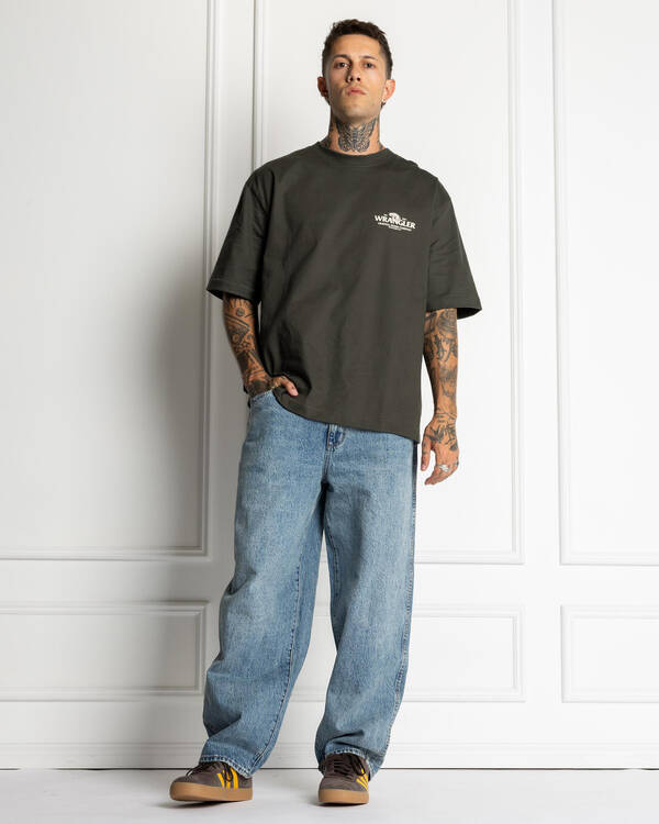 Wrangler Steezy Baggy Jeans for Mens