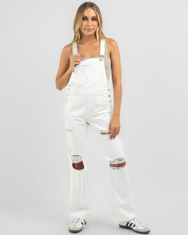 DESU Parker Denim Long Overalls for Womens