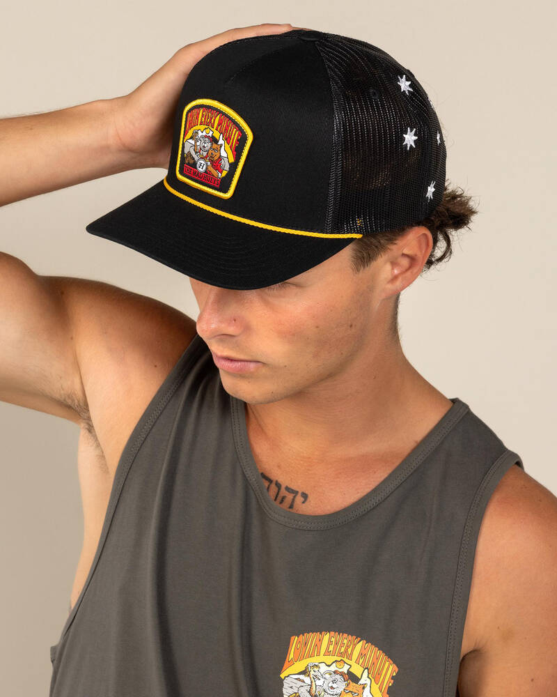 The Mad Hueys Oz Straya Trucker Cap for Mens