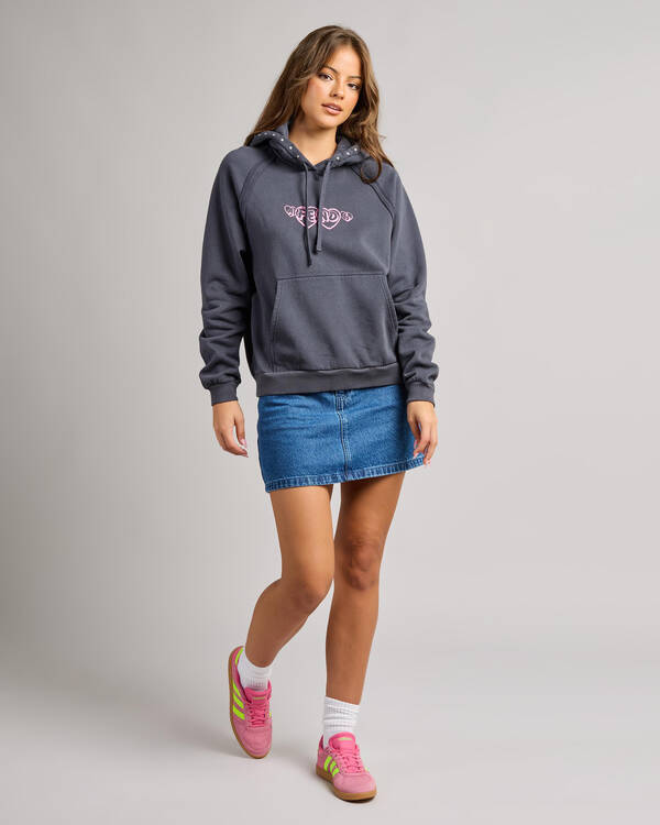 Afends Hardware Recycled Pull On Hoodie for Womens