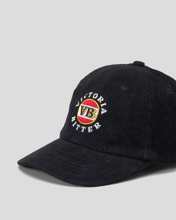 Victoria Bitter VB Big Black Cord Cap for Mens