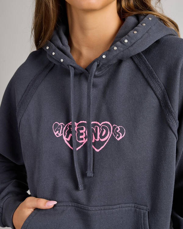 Afends Hardware Recycled Pull On Hoodie for Womens