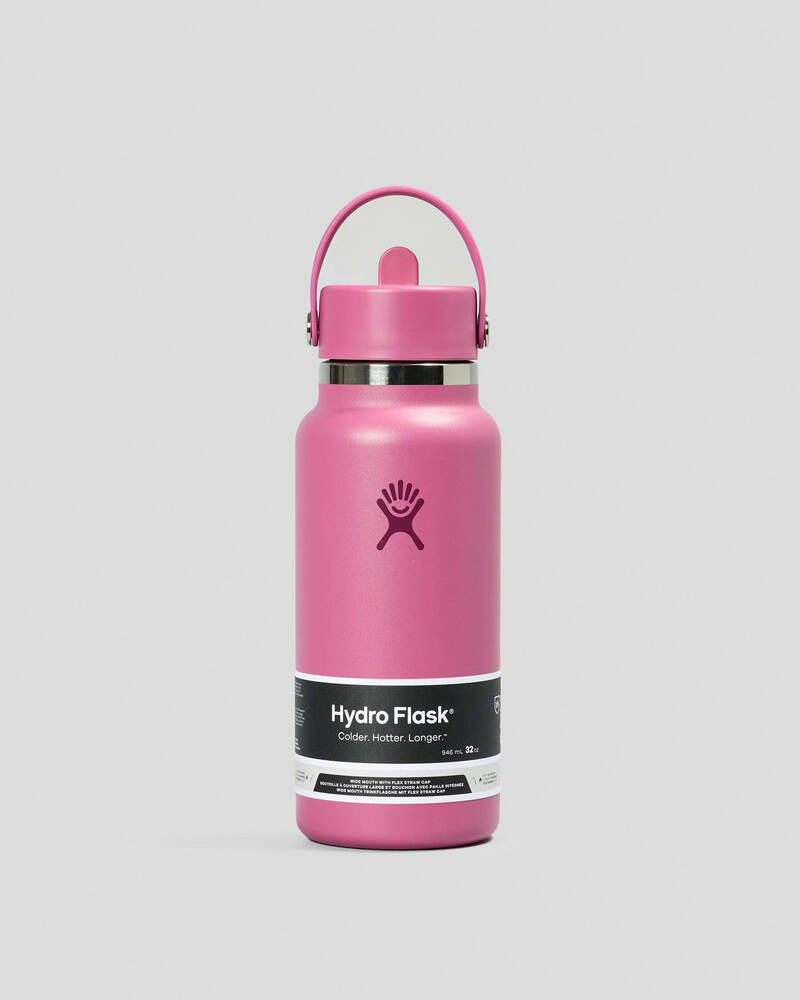 Hydro Flask 32oz Wide Mouth Flex Straw Cap Bottle for Unisex