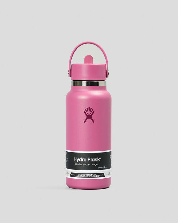 Hydro Flask 32oz Wide Mouth Flex Straw Cap Bottle for Unisex