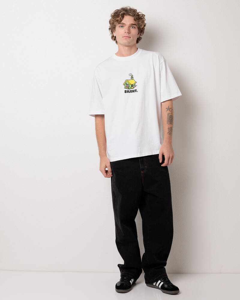 Silent Theory Cottage Box Fit T-Shirt for Mens