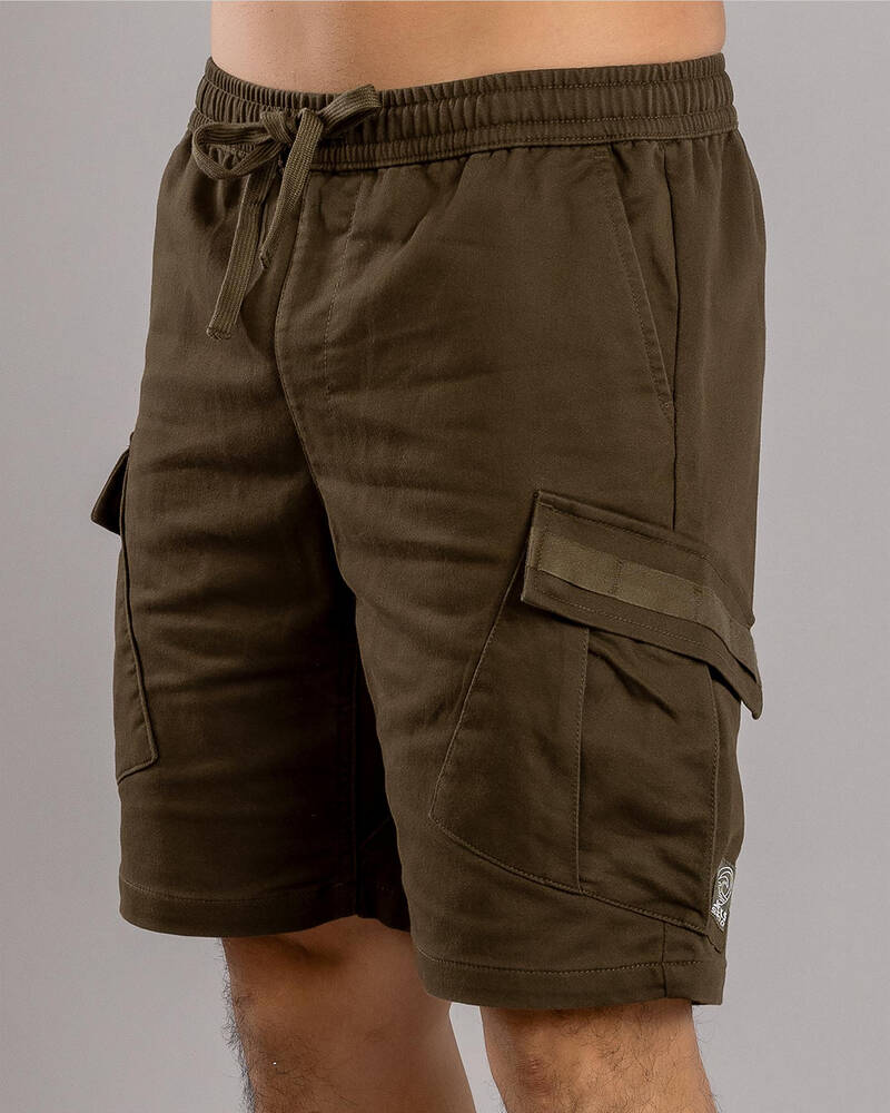 Jacks Edition Elastic Waist Shorts for Mens