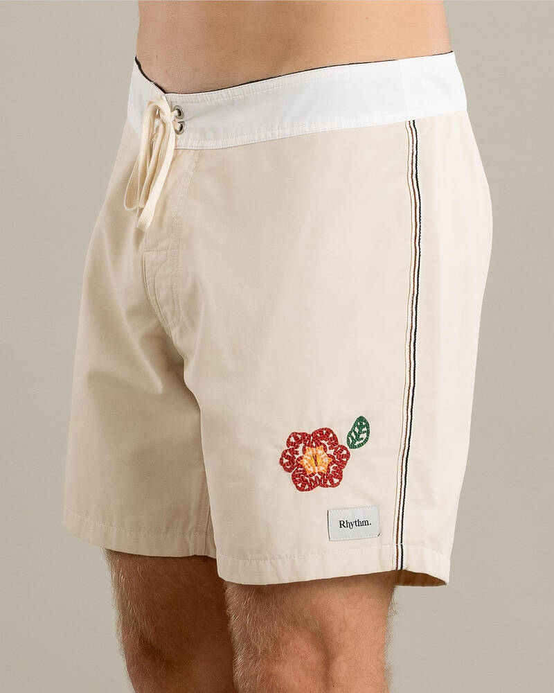 Rhythm Heritage Flower Trunk Board Shorts for Mens