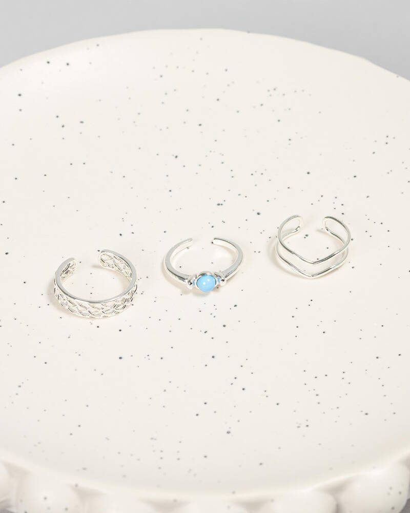 Karyn In LA Denise Toe Ring Pack for Womens