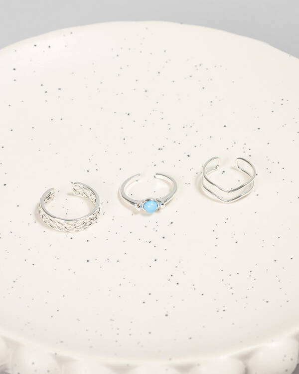 Karyn In LA Denise Toe Ring Pack for Womens
