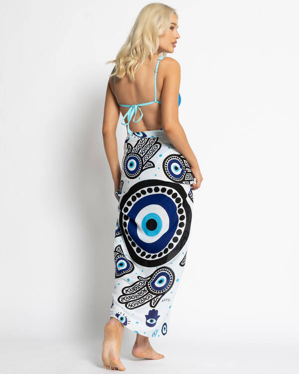 Topanga Evil Eye Sarong for Womens