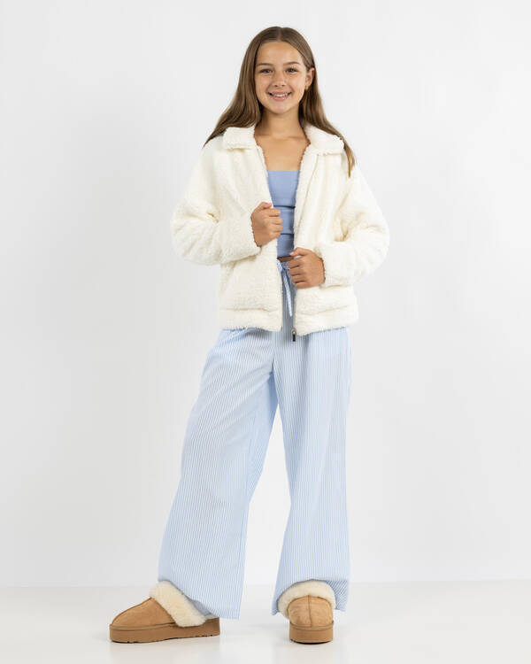 Mooloola Girls' Aria Polar Fleece Bomber for Womens