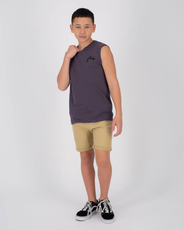 Rusty Boys' Competition Muscle Tank for Mens