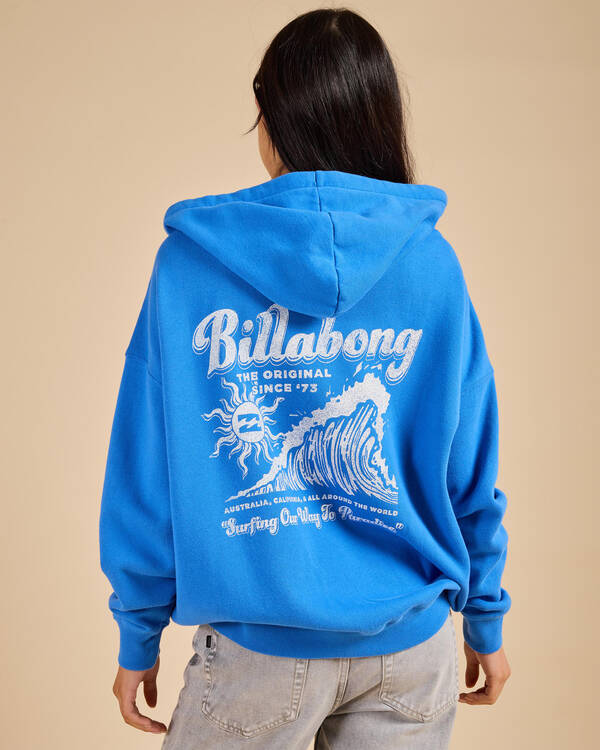 Billabong Surfing Riptide Zip Through Hoodie for Womens