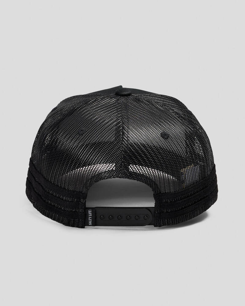 Salty Life Never Bitten Trucker Cap for Mens