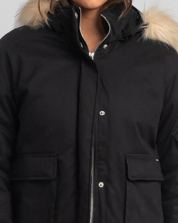 Used Rose Hooded Jacket for Womens