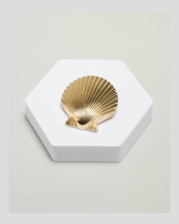 Karyn In LA Bailey Shell Brooch for Womens