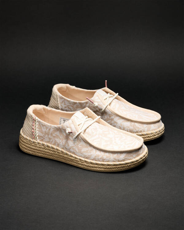 HEYDUDE Wendy Espadrille Retro Shoes for Womens
