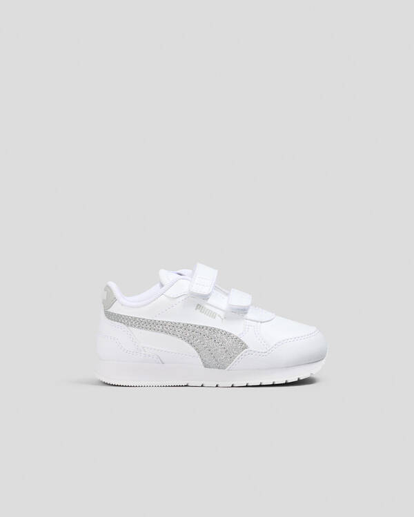 Puma Toddlers' ST Runner V4 SL Glitter V Shoes for Unisex