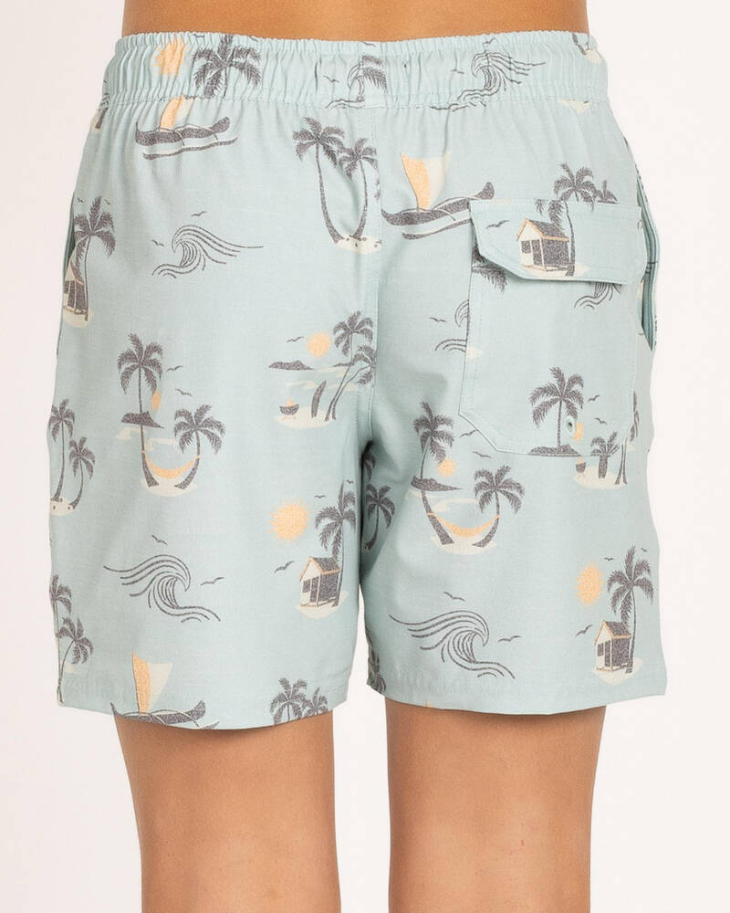 Skylark Boys' Haze Elastic Waist Shorts for Mens